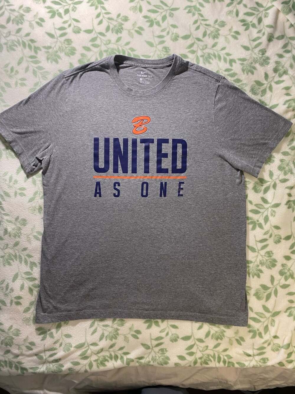 Nike Boise State Broncos United As One T-Shirt Grey Size XL